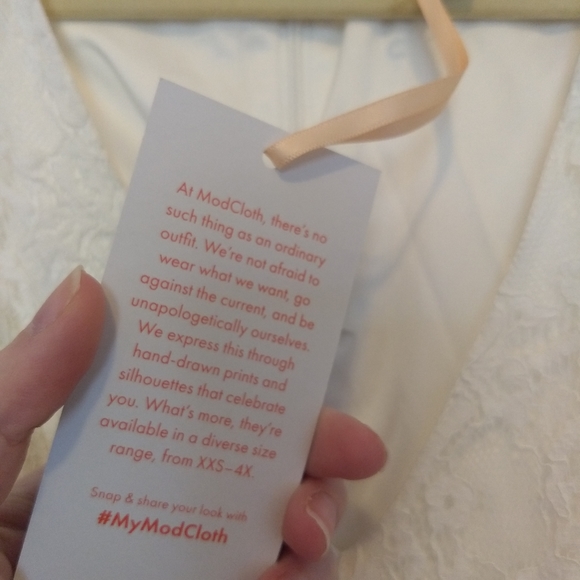 NWT Modcloth Through The Bluebells Lace Maxi Dress - Picture 7 of 7